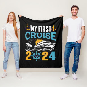 Cobertor De Velo Minha Primeira Viagem de Cruzeiro 2024