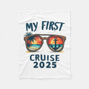 Cobertor De Velo Minha Primeira Viagem de Cruzeiro 2025 Cruzeiro Va