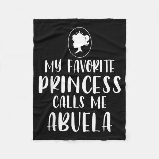 Cobertor De Velo Minha princesa favorita me chama de avó no dia das
