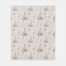 Cobertor De Velo Minha vila Teepee