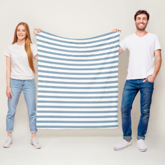 Cobertor De Velo Minimal Blue Stripes Modern Pattern Design