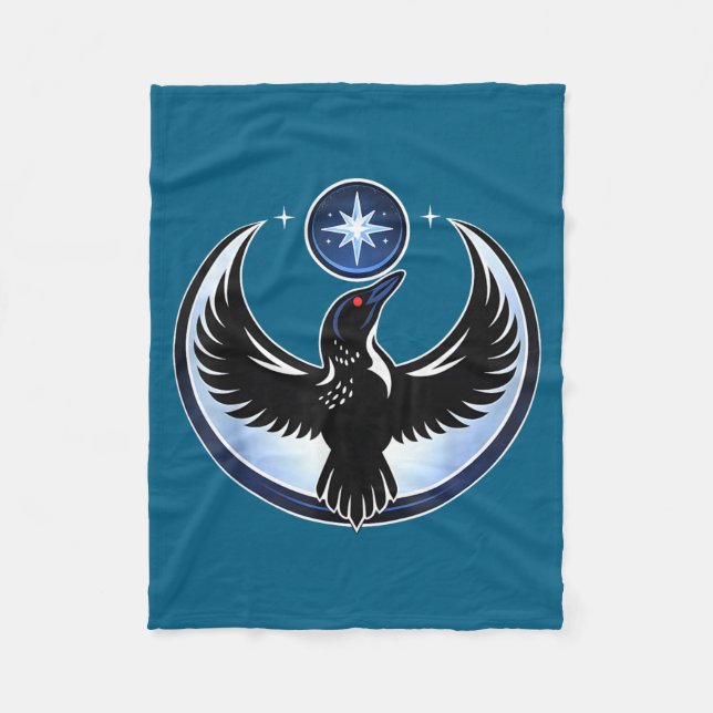 Cobertor De Velo Minnesota Rebel State Flag 5 Illustration (Frente)