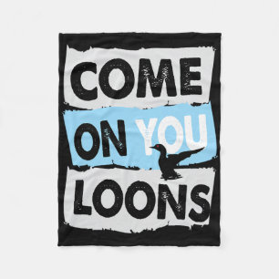 Cobertor De Velo Minnesota Soccer Loon Venha Você Loons