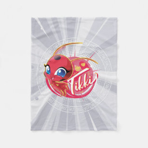 Cobertor De Velo Miraculous Kwami Tikki