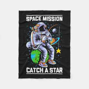 Cobertor De Velo Missão Espacial Astronauta Capta Uma Estrela