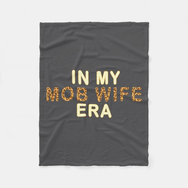 Cobertor De Velo Mob Wife Era Shirt Swea Funny Gift For Women  (Frente)