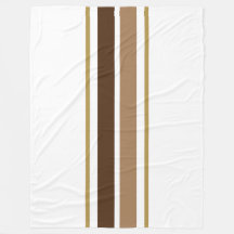 Mocha Brown Racing em Branco