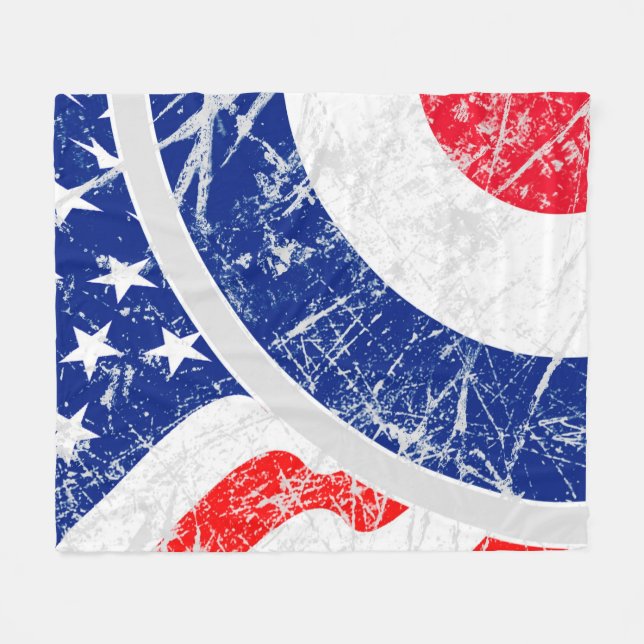 Cobertor De Velo Mod Target Mods USA Target Grunge Roundel (Frente (Horizontal))