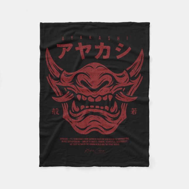 Cobertor De Velo Moda de Rua Japonesa Cyberpunk Y2k Techwear Retro (Frente)