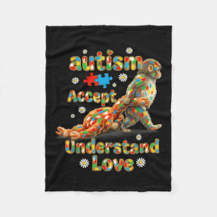 Cobertor De Velo Moda macaco de bebê conscientização do autismo ace