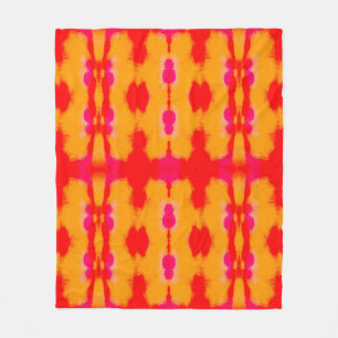 Cobertor De Velo Moda Red Boho. Carpete Persa. Camada de Aquarela