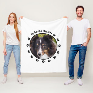 Cobertor De Velo Modelo de foto de animal de estimação personalizad