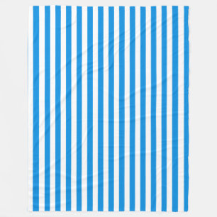 Cobertor De Velo Modelo elegante azul-decorativo branco esticado El