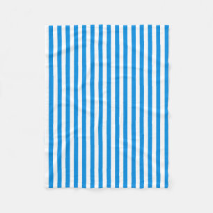 Cobertor De Velo Modelo elegante azul-decorativo branco esticado El