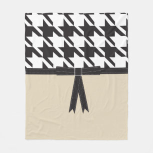 Cobertor De Velo Modern Houndstooth