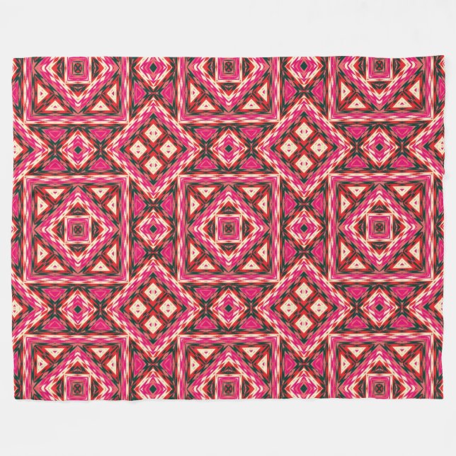 Cobertor De Velo Modern Native American 27 (Frente (Horizontal))