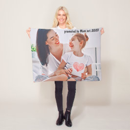 Cobertor De Velo Modern vibrant color mother photo art