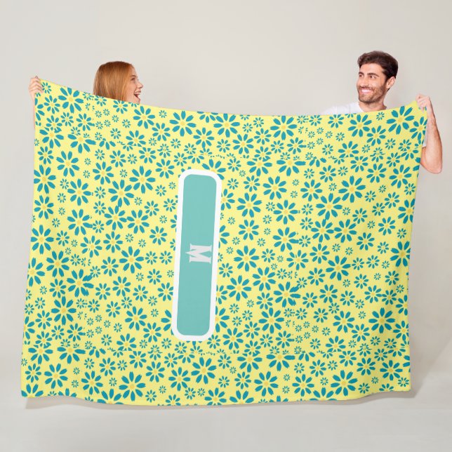 Cobertor De Velo Moderna Margarida Contemporânea Flor Inicial (In Situ)