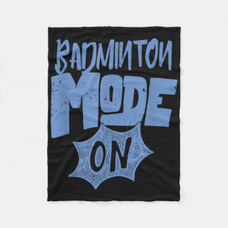 Cobertor De Velo Modo de Badminton Ativado Jogador de Badminton Eng