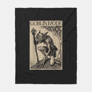 Cobertor De Velo Modo Duende Goblincore Estética Vintage Engraçado 