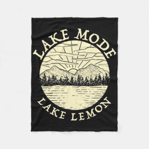 Cobertor De Velo Modo Lago Camping Lake Lemon Indiana Família de Ca