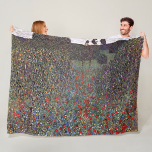 Cobertor De Velo Mohnfeld, Gustav Klimt