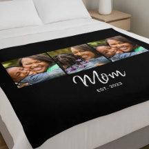 Mom Established Elegant Script Black 3 Photo 
