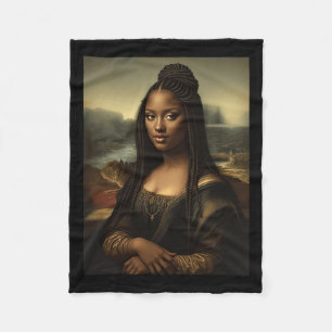 Cobertor De Velo Mon Africano de História Negra Americana da Mona N