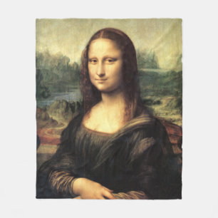 Cobertor De Velo Mona Lisa Leonardo da Vinci
