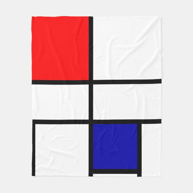 Cobertor De Velo Mondrian 3 (Frente)