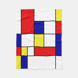 Cobertor De Velo Mondrian No. 43