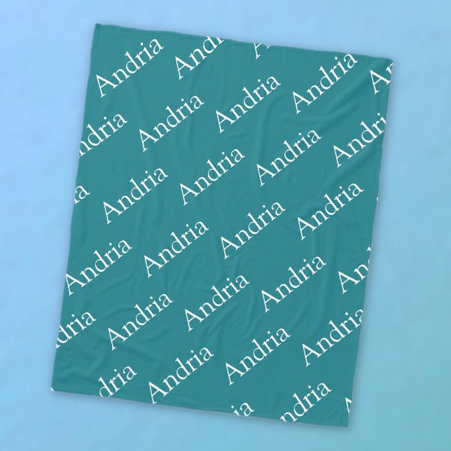 Cobertor De Velo Monograma com nome editável (Criador carregado)