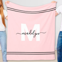 Monograma de Nome Feminino Rosa Cor de Rosto