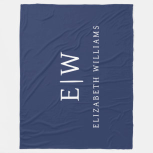 Cobertor De Velo Monograma Simples Profissional Elegante Minimalist