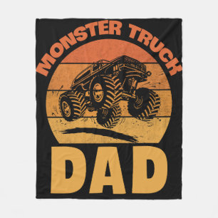 Cobertor De Velo Monster Truck Pai Retro Vintage Monster Truck