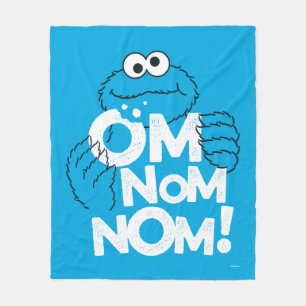 Cobertor De Velo Monstro de cookies Om Nom Nom!