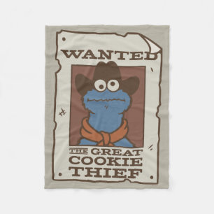 Cobertor De Velo Monstro de cookies Poster