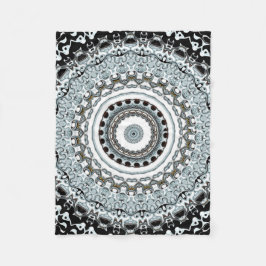 Cobertor De Velo Monstros Mandala 2