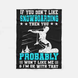 Cobertor De Velo Montanha Snowboard Winter Sports Snowboarder