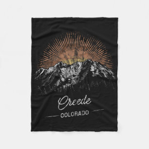 Cobertor De Velo Montanhas Creede Colorado Caminhada Ao Ar Livre Vi