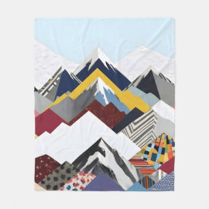 Cobertor De Velo Montanhas Snowcap