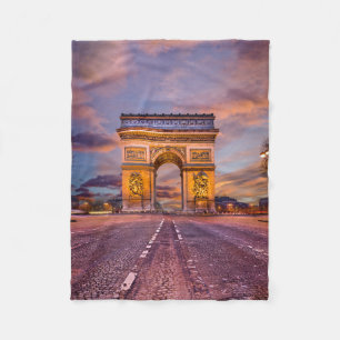 Cobertor De Velo Monumentos Arc de Triomphe, Paris, França