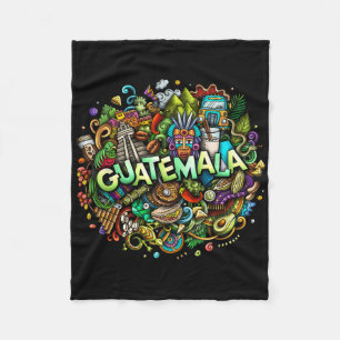 Cobertor De Velo Monumentos Guatemaltecos E Cidade Da Guatemala
