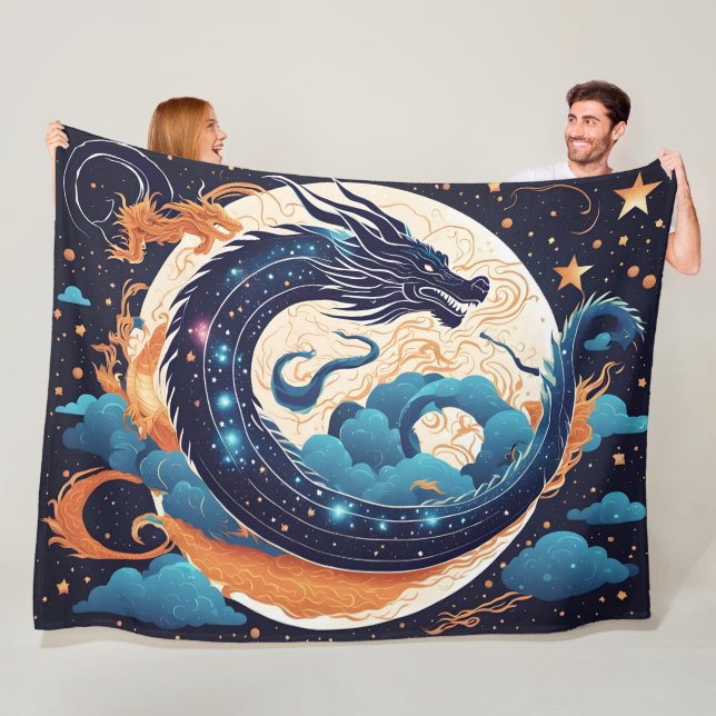 Cobertor De Velo moon dragon blanket (In Situ)