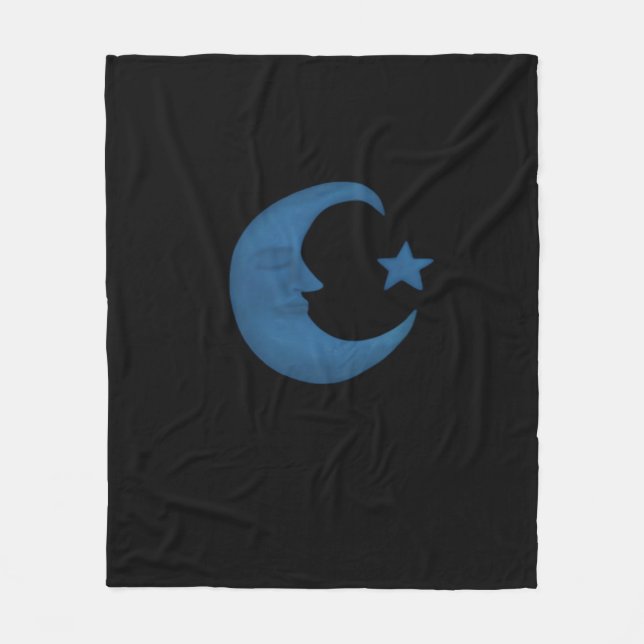 Cobertor De Velo Moon Whimsigoth (Frente)