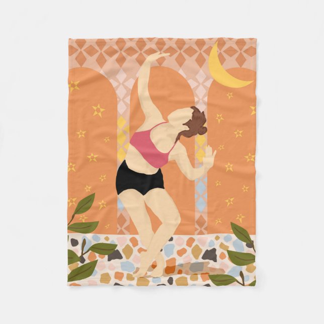 Cobertor De Velo Moonlit Dance (Frente)