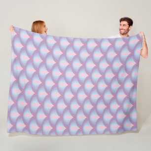 Cobertor De Velo Moonstone Scales Fleece Blanket