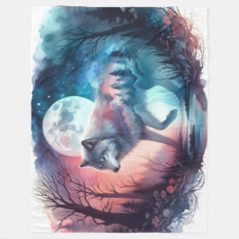 Cobertor De Velo Moonveil Passage: The Forest Within