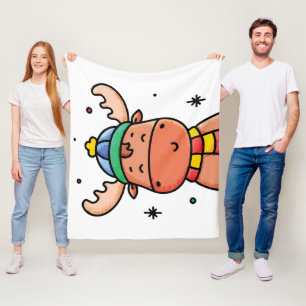 Cobertor De Velo Moose Baby