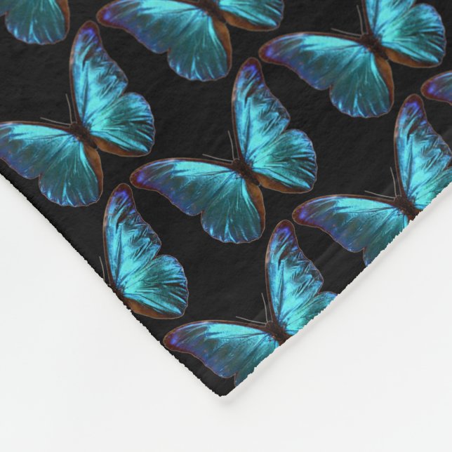 Cobertor De Velo Morpho Blue Butterfly (Quina)
